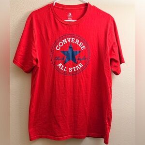 Converse Men's Red All Star Tee